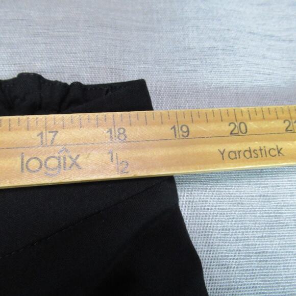 Talbots Pants Womens Size 16W Black Straight Leg Trousers Work Slacks Basic - Picture 8 of 11